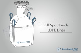 Fill Spout FIBC Bags with LDPE Liner
