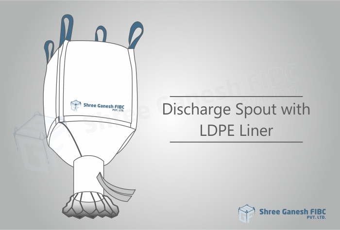 Discharge Spout FIBC with Liner